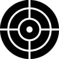 Target focus icon symbol vector image, illustration of the success goal icon concept. EPS 10