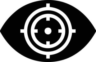 Target focus icon symbol vector image, illustration of the success goal icon concept. EPS 10