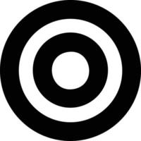 Target focus icon symbol vector image, illustration of the success goal icon concept. EPS 10