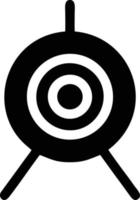 Target focus icon symbol vector image, illustration of the success goal icon concept. EPS 10