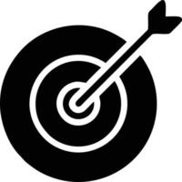 Target focus icon symbol vector image, illustration of the success goal icon concept. EPS 10