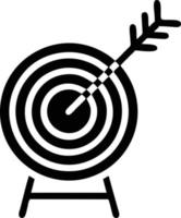 Target focus icon symbol vector image, illustration of the success goal icon concept. EPS 10
