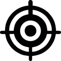 Target focus icon symbol vector image, illustration of the success goal icon concept. EPS 10