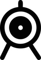 Target focus icon symbol vector image, illustration of the success goal icon concept. EPS 10