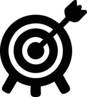 Target focus icon symbol vector image, illustration of the success goal icon concept. EPS 10