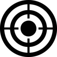 Target focus icon symbol vector image, illustration of the success goal icon concept. EPS 10