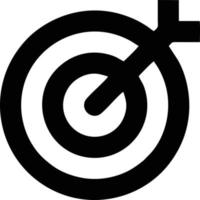 Target focus icon symbol vector image, illustration of the success goal icon concept. EPS 10