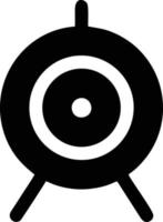 Target focus icon symbol vector image, illustration of the success goal icon concept. EPS 10