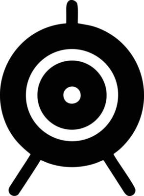 Target focus icon symbol vector image, illustration of the success goal icon concept. EPS 10