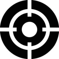 Target focus icon symbol vector image, illustration of the success goal icon concept. EPS 10