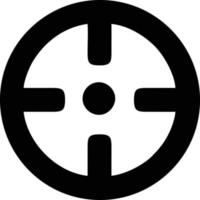 Target focus icon symbol vector image, illustration of the success goal icon concept. EPS 10