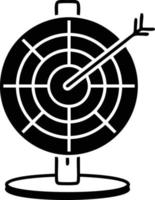 Target focus icon symbol vector image, illustration of the success goal icon concept. EPS 10