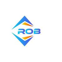 robar diseño de logotipo de tecnología abstracta sobre fondo blanco. robar el concepto del logotipo de la letra de las iniciales creativas. vector