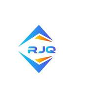 RJQ abstract technology logo design on white background. RJQ creative initials letter logo concept. vector