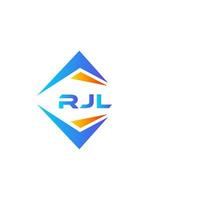 RJL abstract technology logo design on white background. RJL creative initials letter logo concept. vector