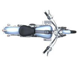 Motorcycle isolated on transparent background. 3d rendering - illustration png