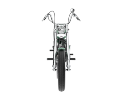 motorcykel isolerat på transparent bakgrund. 3d tolkning - illustration png