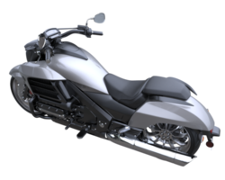 Motorrad isoliert auf transparentem Hintergrund. 3D-Rendering - Abbildung png