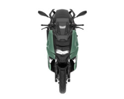 motocicleta isolada em fundo transparente. renderização 3D - ilustração png