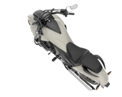 Motorcycle isolated on transparent background. 3d rendering - illustration png