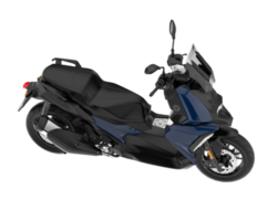 motocicleta isolada em fundo transparente. renderização 3D - ilustração png