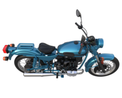 motocicleta isolada em fundo transparente. renderização 3D - ilustração png