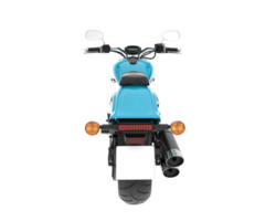 motorcykel isolerat på transparent bakgrund. 3d tolkning - illustration png