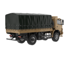 Truck isolated on transparent background. 3d rendering - illustration png