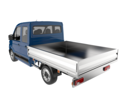 Cargo van isolated on transparent background. 3d rendering - illustration png