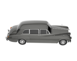 voiture moderne isolée sur fond transparent. rendu 3d - illustration png