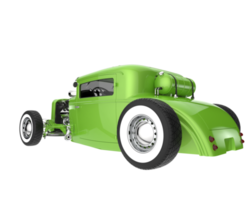 Modern car isolated on transparent background. 3d rendering - illustration png