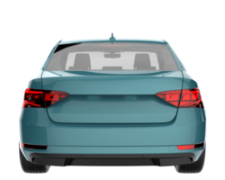 Modern car isolated on transparent background. 3d rendering - illustration png