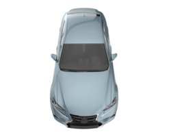 Modern car isolated on transparent background. 3d rendering - illustration png