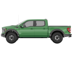 Pickup truck isolated on transparent background. 3d rendering - illustration png