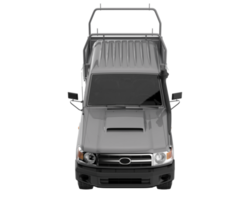 Pickup truck isolated on transparent background. 3d rendering - illustration png