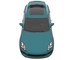 Realistic SUV isolated on transparent background. 3d rendering - illustration png