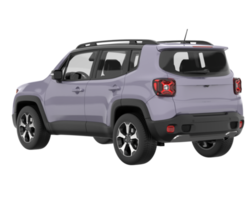 suv realista isolado em fundo transparente. renderização 3D - ilustração png