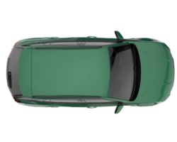 realistisk sUV isolerat på transparent bakgrund. 3d tolkning - illustration png