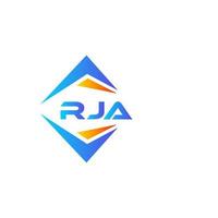 RJA abstract technology logo design on white background. RJA creative initials letter logo concept. vector