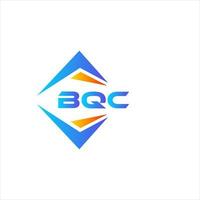 BQC abstract technology logo design on white background. BQC creative initials letter logo concept. vector