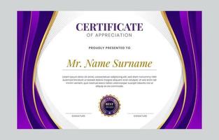 Professional Certificate Concept vector
