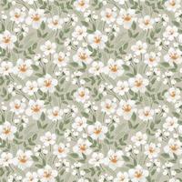 Floral seamless pattern. Vector design for paper, cover, fabric, interior decor and other use