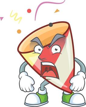 Exploding confetti cartoon vector