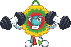 Pinata cartoon mascot style vector