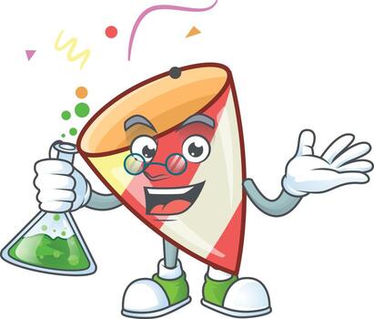 Exploding confetti cartoon vector