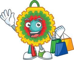 Pinata cartoon mascot style vector