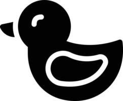 ilustración de vector de pato en un fondo. símbolos de calidad premium. iconos vectoriales para concepto y diseño gráfico.