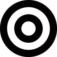 Target focus icon symbol vector image, illustration of the success goal icon concept. EPS 10