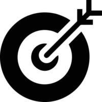 Target focus icon symbol vector image, illustration of the success goal icon concept. EPS 10