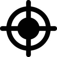 Target focus icon symbol vector image, illustration of the success goal icon concept. EPS 10